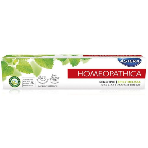 Astera Homeopathica Sensitive Toothpaste for Sensitive Teeth and Gums 2.54 fl oz (75 ml)