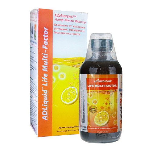 Ad Medicine ADLiquid Life Multi Factor for Combating Fatigue Exhaustion and Stress 8.01 fl oz (237 ml)