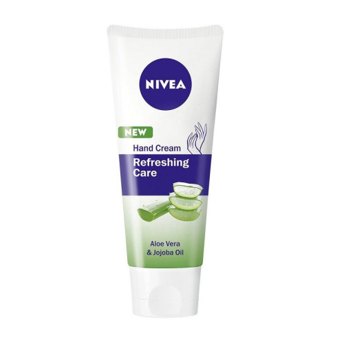Nivea Refreshing Care Jojoba Oil + Aloe Vera Hand Cream 2.54 fl oz (75 ml)