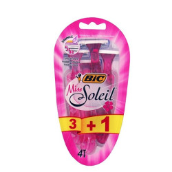 Bic Miss Soleil Women's Razor with 2 Blades for the Whole Body 4 pcs