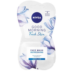 Nivea Daily Moisturizing Face Mask with Aloe Vera and Vitamin E for Radiant Skin 2 x 0.25 fl oz (7.5 ml)
