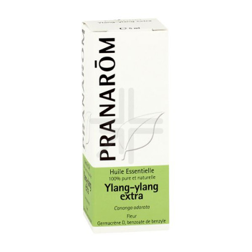 Pranarom Ylang-Ylang Essential Oil for Relaxation 0.17 fl oz (5 ml)
