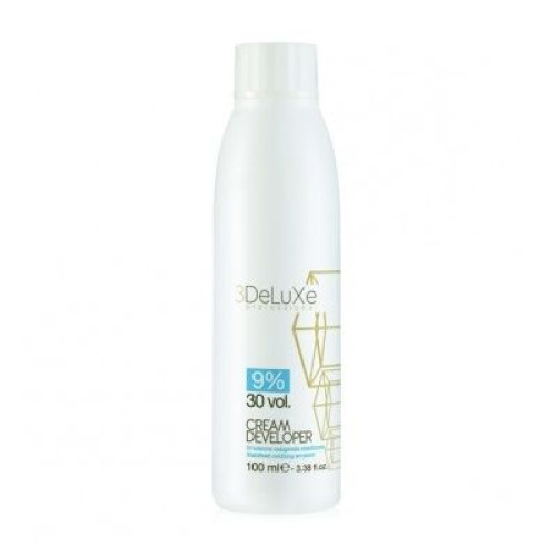 3DeLuxe Hair Oxidant 9% 30 Vol 3.38 fl oz (100 ml)