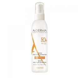 A-Derma Protect Sunscreen Spray for Face and Body SPF 50 6.76 fl oz (200 ml)