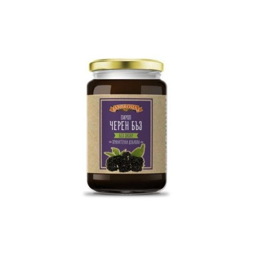 Ambrosia Elderberry Syrup for Immune Support Sugar-Free 14.46 oz (410 g)