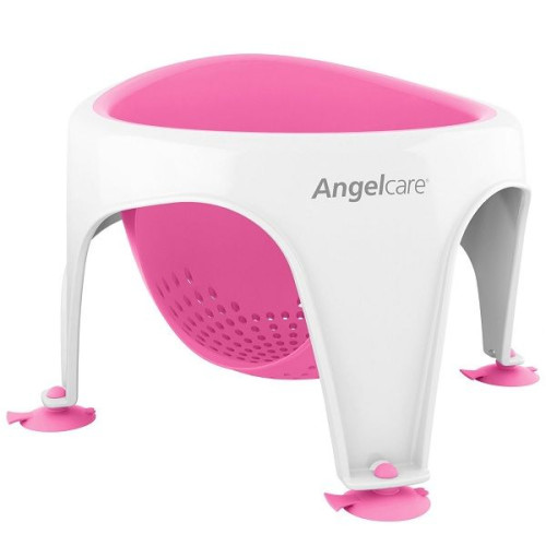 Angelcare Soft Bath Seat for Children from 6 to 10+ Months Pink