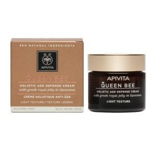 Apivita Queen Bee Light Face Cream for Normal and Combination Skin 1.69 fl oz (50 ml)