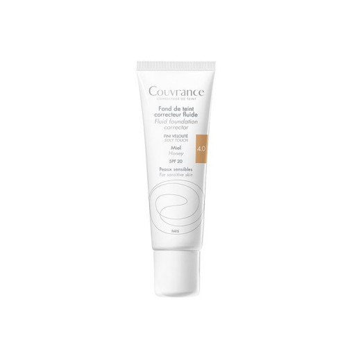 Avene Couvrance Foundation for Sensitive Skin 4.0 Honey SPF 20 1.01 fl oz (30 ml)