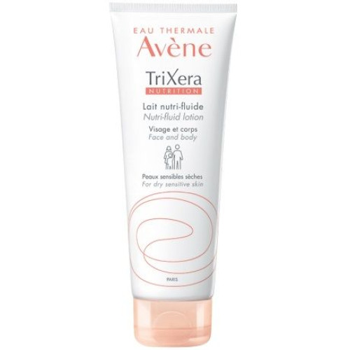 Avene Trixera Nutrition Fluid Milk for Face and Body for Dry Skin 6.76 fl oz (200 ml)