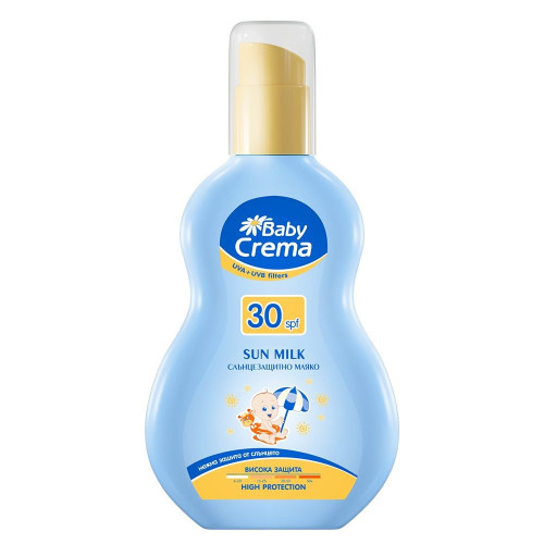 Baby Crema Sun Sunscreen Body Milk for Children SPF 30 5.07 fl oz (150 ml)