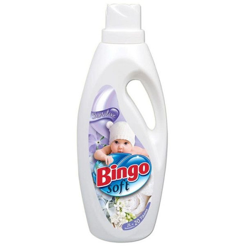 Bingo Soft Baby Sensitive Fabric Softener for Baby Clothes 33.81 fl oz (1000 ml)