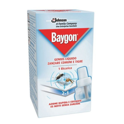 Baygon 2-in-1 Electric Refill for Mosquitoes 0.91 fl oz (27 ml)
