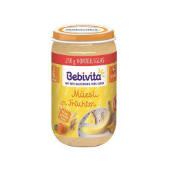 Bebivita Fruit with Muesli for Children 6+ Months 2 1.76 oz (50 g) - 1312