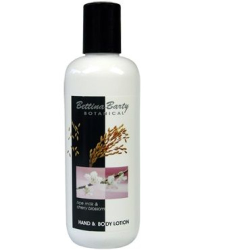 Bettina Barty Botanical Body and Hand Lotion with Rice Milk Bamboo and Cherry Blossom 13.53 fl oz (400 ml)