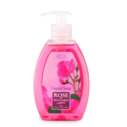 Bio Fresh Rose Liquid Soap with Natural Rose Water 10.14 fl oz (300 ml)
