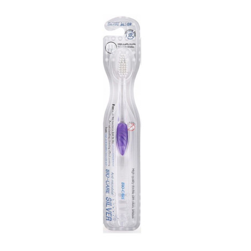 Bio-Care Silver Toothbrush with Silver and Antibacterial Properties 1 pc