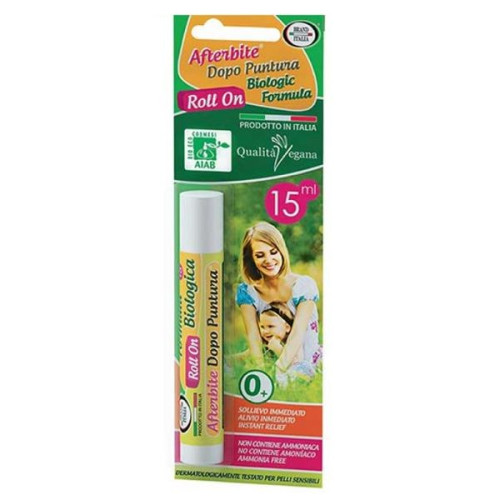 Brand Italia Afterbite Roll-On for Insect Bites Bio 0.51 fl oz (15 ml)