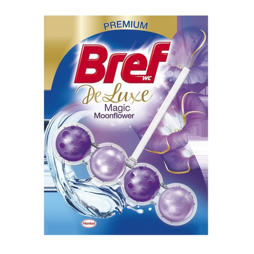 Bref De Luxe WC Magic Moonflower Solid Toilet Block 1.76 oz (50 g) 1 pc