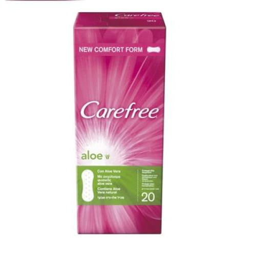Carefree Aloe Women's Daily Pads 20 pcs
