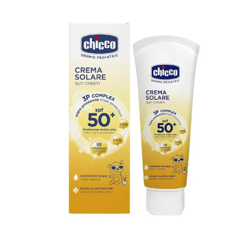 Chicco Sunscreen for Face and Body for Babies and Children SPF 50+ 2.54 fl oz (75 ml)