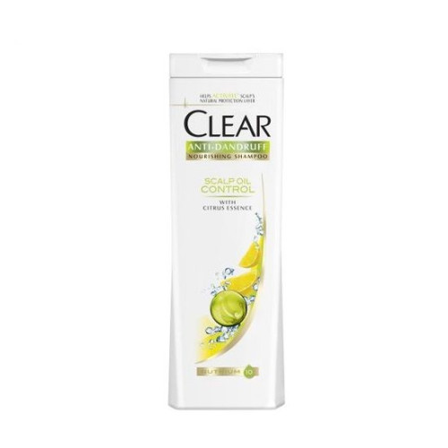 Clear Scalp Oil Control Anti-Dandruff Shampoo for Oily Hair with Citrus Scent 13.53 fl oz (400 ml)