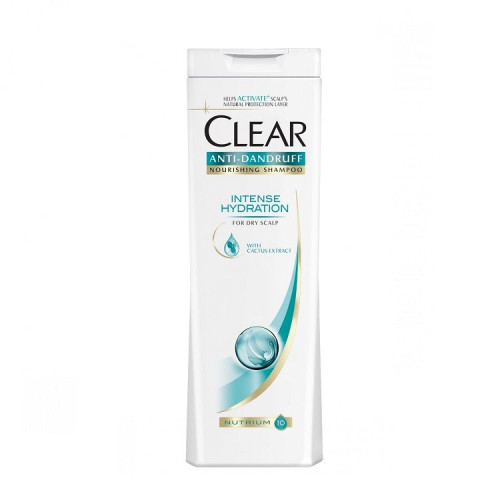 Clear Intense Hydration Anti-Dandruff Shampoo for Dry Hair and Scalp 8.45 fl oz (250 ml)