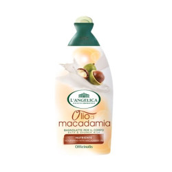 Langelica Officinalis Shower Gel and Bath Foam with Macadamia Oil 16.91 fl oz (500 ml)