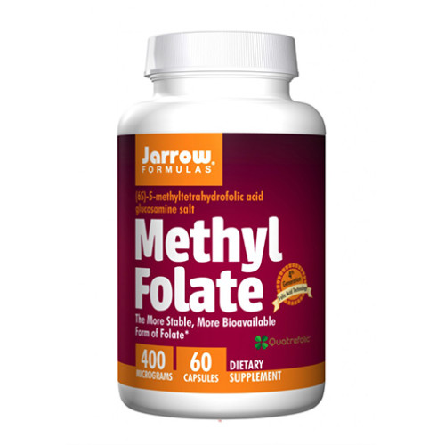 Jarrow Formulas Methyl Folate Folic Acid 400mg 60 Capsules