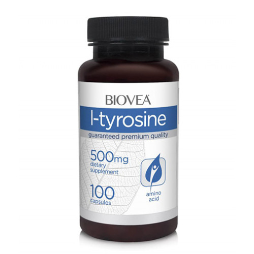 Biovea L-Tyrosine 500 mg 100 Capsules