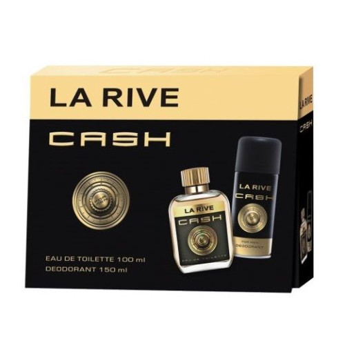 La Rive Cash Promo Set for Men Eau De Toilette and Deodorant Spray