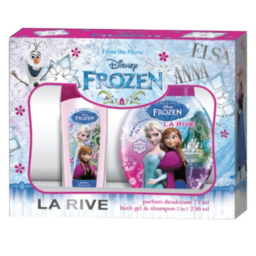 La Rive Disney Frozen Promo Set for Children Perfume Spray and Shower Gel for Body and Hair