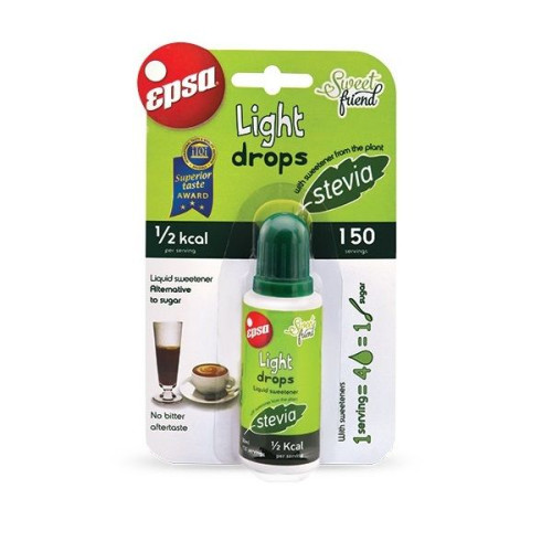 Light Drops Liquid Sweetener with Stevia 1.01 fl oz (30 ml)