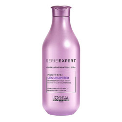 L'oreal Professionnel Liss Unlimited Smoothing Shampoo for Unruly Dry and Curly Hair 10.14 fl oz (300 ml)