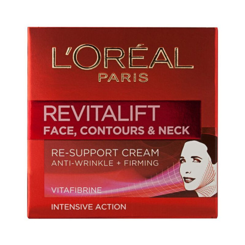 L'oreal Revitalift Anti-Wrinkle Cream for Face Contour and Neck 1.69 fl oz (50 ml)