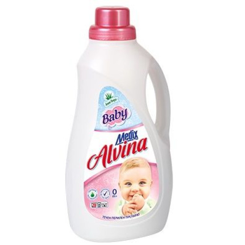 Medix Alvina Baby Sensitive Liquid Detergent for Baby Clothes and Fabrics 43.96 fl oz (1300 ml)