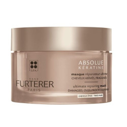 Rene Furterer Absolue Keratine Repairing Mask for Extremely Damaged and Thinning Hair 6.76 fl oz (200 ml)
