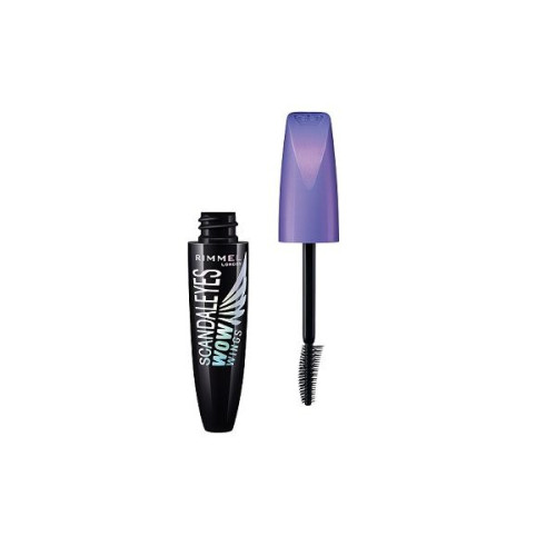 Rimmel Scandaleyes Wow Wings Mascara for Volume and Curl Extreme Black 0.41 fl oz (12 ml)