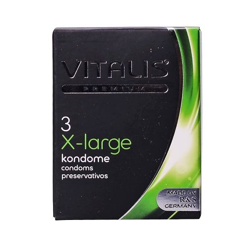Vitalis Large Condoms 3 pcs
