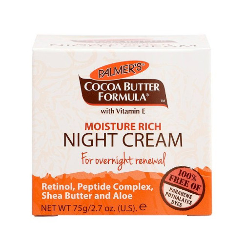Palmers Cocoa Butter Moisturizing Night Cream for Perfect Skin 2.54 fl oz (75 ml)