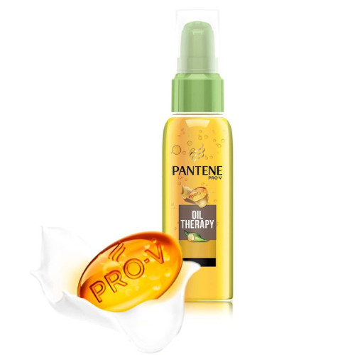 Pantene Oil Therapy Nourishing Oil for Weak and Damaged Hair with Argan 3.38 fl oz (100 ml)