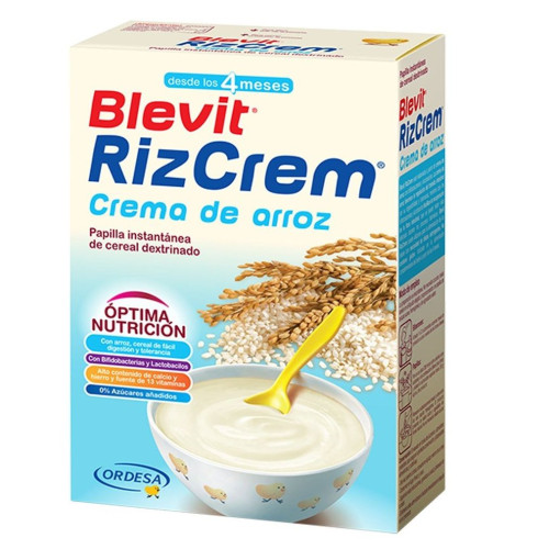 Blevit Rizcream Therapeutic Food with Bifidus Effect for Children from 4+ Months 10.58 oz (300 g)