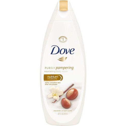 Dove Purely Pampering Nourishing Body Wash with Shea Butter and Vanilla 8.45 fl oz (250 ml)
