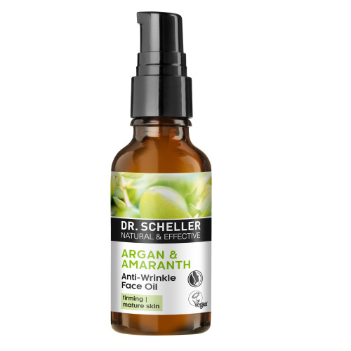 Dr. Scheller Nourishing Anti-Wrinkle Oil with Argan and Amaranth for Mature Skin 1.01 fl oz (30 ml)