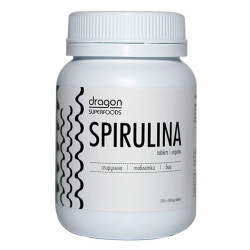 Dragon Superfoods Organic Spirulina 400 mg 200 Tablets