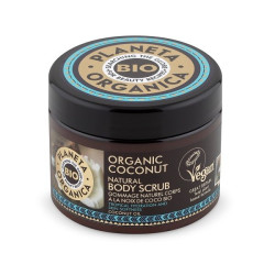 Planeta Organica Coconut Rich Mask for Hydration and Shine with Organic Coconut Oil 10.14 fl oz (300 ml)