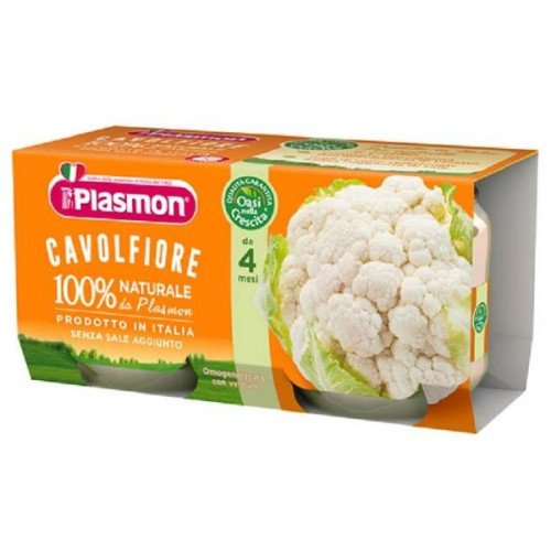 Plasmon Cauliflower Puree for Children 6+ Months 9.88 oz (280 g) - 3384