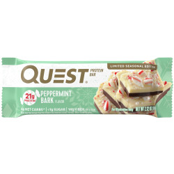Quest Protein Bar Peppermint Bark Protein Bar with Peppermint Bark Flavor 2.12 oz (60 g)
