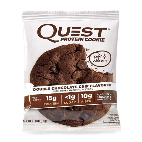 Quest Protein Cookie Double Chocolate Chip Protein Cookie 2.08 oz (59 g)