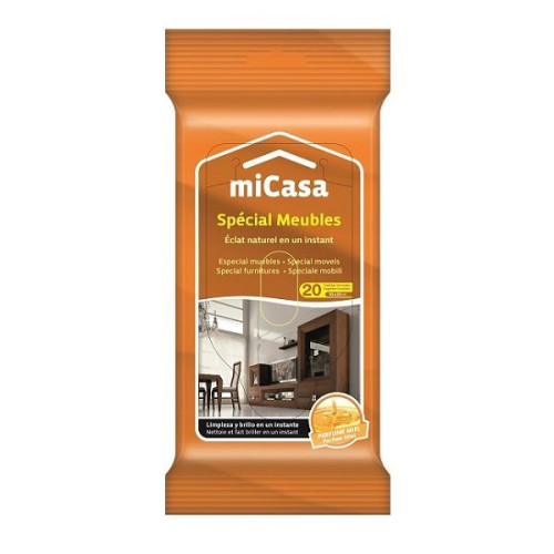 Micasa Wipes for Cleaning Furniture and Wooden Surfaces 20 pcs
