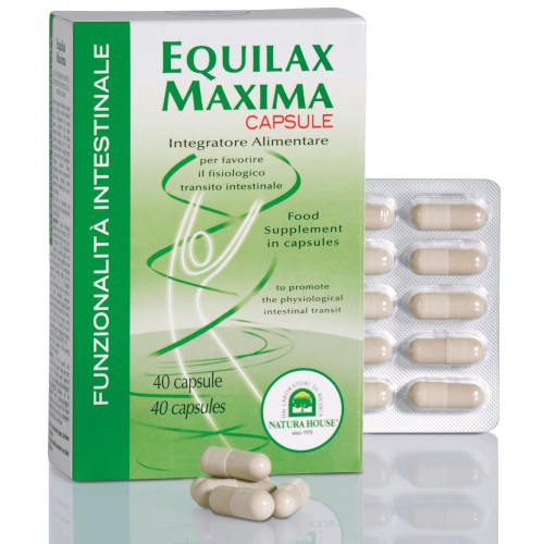 Natura House Equilax Maxima for Constipation 40 Capsules